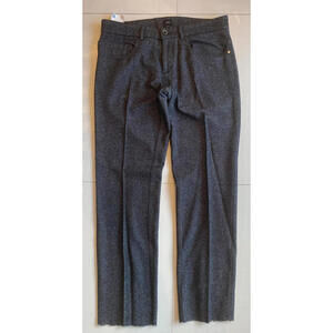 Hugo Boss Cotton Wool Dark Gray Dress Pants T-Lincoln Slim Fit Size US 33/32